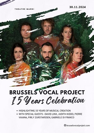 Brussels Vocal Project 15th anniversary concert